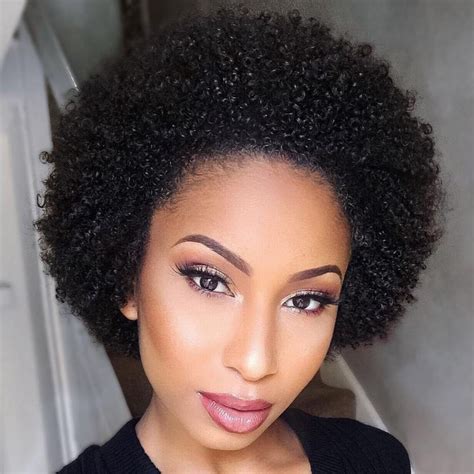 short natural african hair